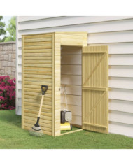 Abri de stockage de jardin 100x110x218 cm Bois de pin imprégné | Mobilier & Déco