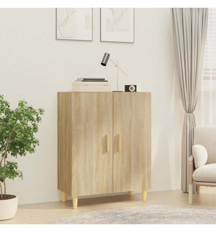 Buffet Chêne sonoma 70x34x90 cm Bois d'ingénierie | Mobilier & Déco