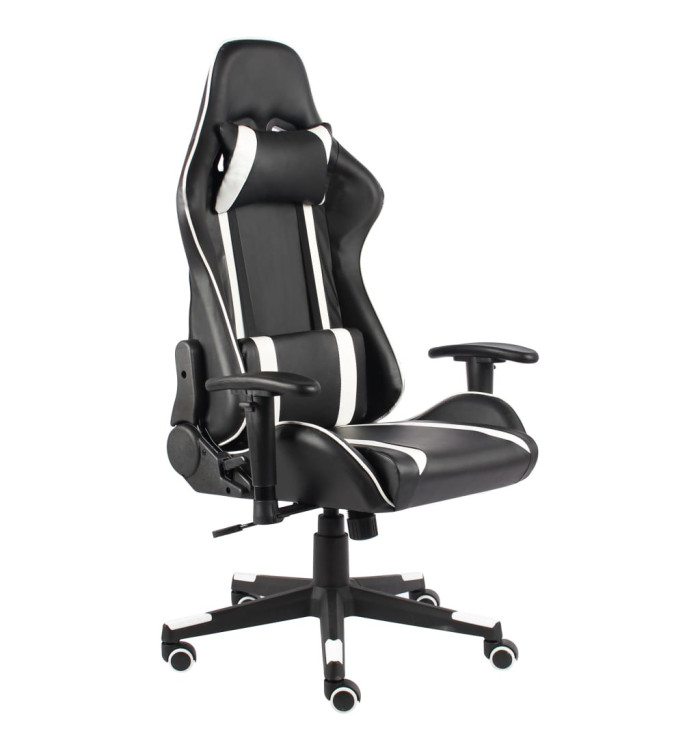Chaise de jeu pivotante Blanc PVC | Mobilier & Déco
