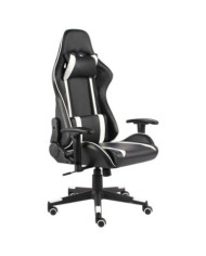 Chaise de jeu pivotante Blanc PVC | Mobilier & Déco