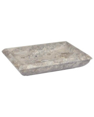 Lavabo Gris 50x35x10 cm Marbre | Mobilier & Déco