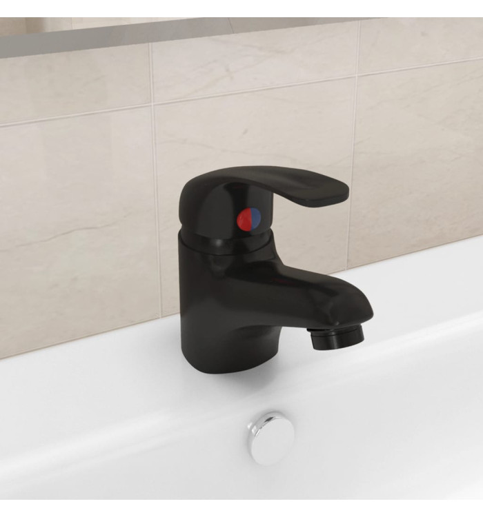Mitigeur de lavabo Noir 13x10 cm | Mobilier & Déco