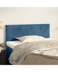 Tête de lit Bleu foncé 90x5x78/88 cm Velours | Mobilier & Déco