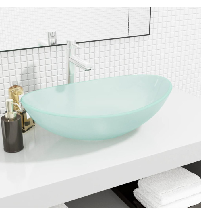 Lavabo Verre trempé 54,5x35x15,5 cm Dépoli | Mobilier & Déco