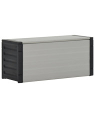 Armoire à déchets de jardin Gris 85x34x40 cm | Mobilier & Déco