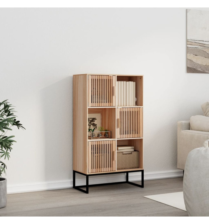 Buffet haut 70x35x125 cm bois d'ingénierie | Mobilier & Déco