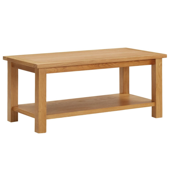 Table basse 90x45x40 cm Bois de chêne massif | Mobilier & Déco