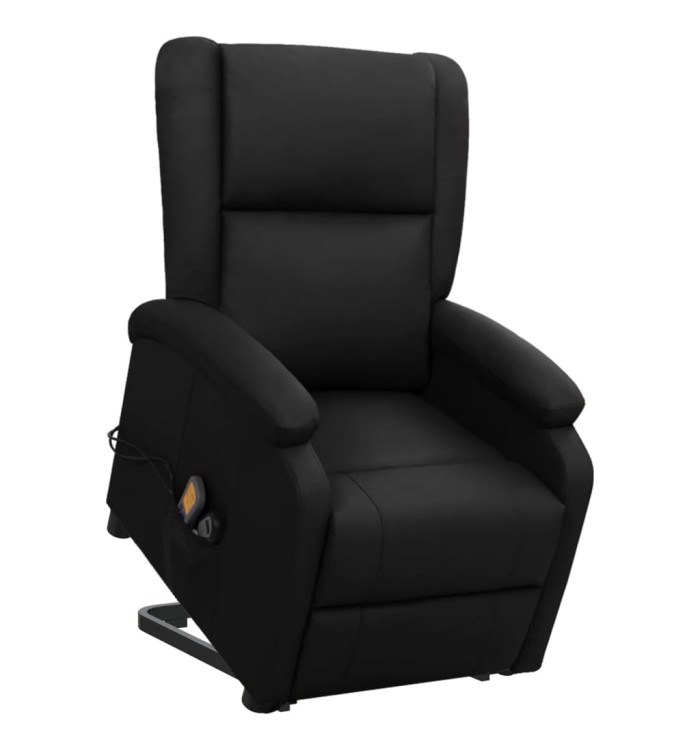 Fauteuil de massage Noir Similicuir | Mobilier & Déco
