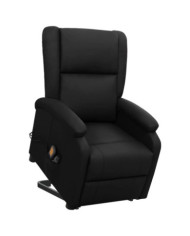 Fauteuil de massage Noir Similicuir | Mobilier & Déco