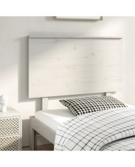 Tête de lit Blanc 94x6x82,5 cm Bois massif de pin | Mobilier & Déco