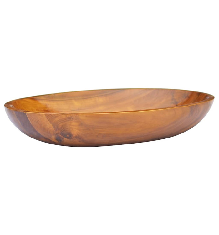 Lavabo Bois de teck massif 60x40x10 cm | Mobilier & Déco
