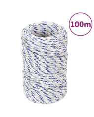 Corde de bateau Blanc 2 mm 100 m Polypropylène | Mobilier & Déco