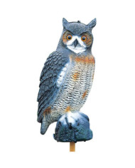 Ubbink Décoration de jardin sous forme de grand hibou 403659 | Mobilier & Déco