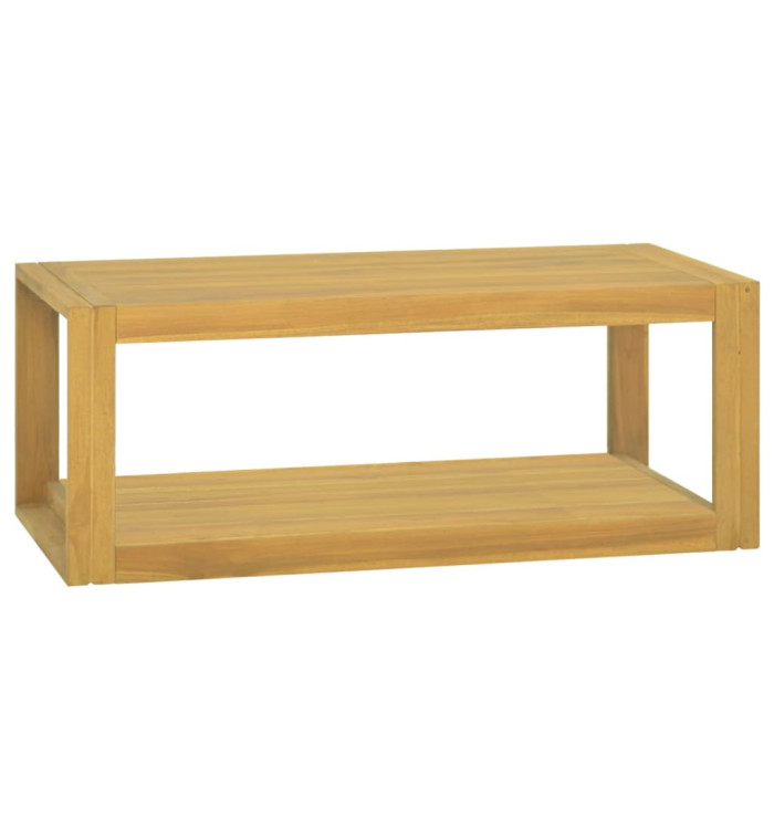 Armoire murale de salle de bain 90x45x35 cm Bois de teck solide | Mobilier & Déco