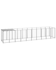 Chenil Argenté 6,05 m² Acier | Mobilier & Déco