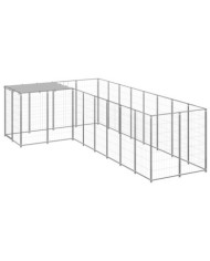 Chenil Argenté 6,05 m² Acier | Mobilier & Déco