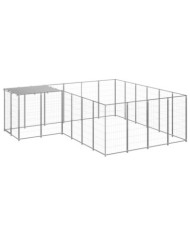 Chenil Argenté 8,47 m² Acier | Mobilier & Déco