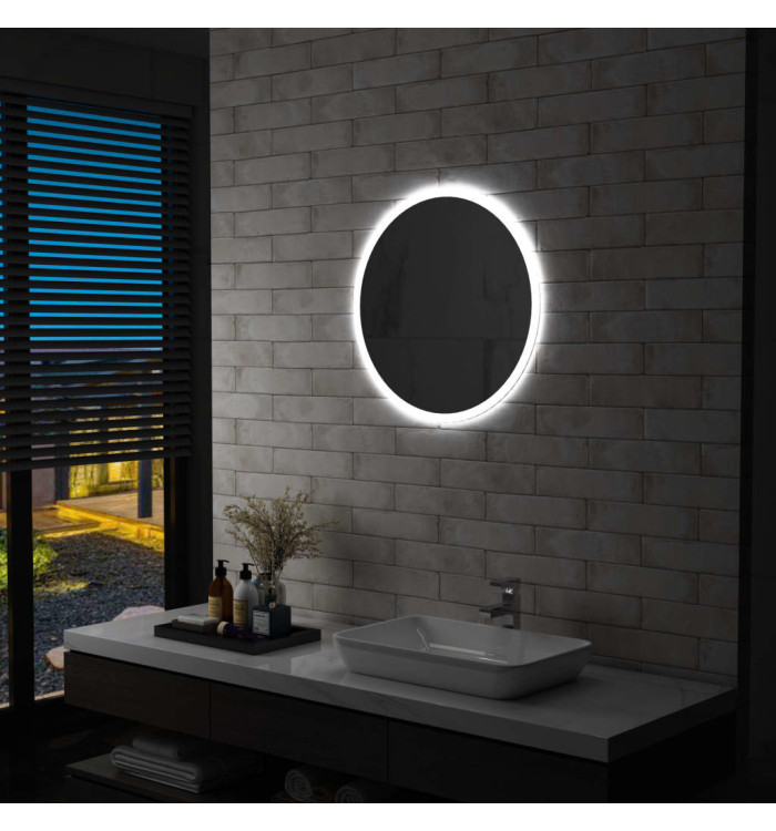 Miroir à LED pour salle de bain 60 cm | Mobilier & Déco