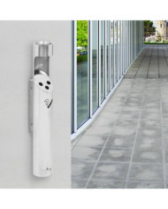 Cendrier à fixation murale Acier inoxydable | Mobilier & Déco