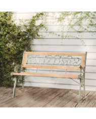 Banc de jardin 122 cm Bois de sapin massif | Mobilier & Déco