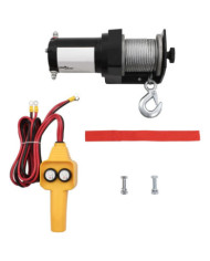 Treuil électrique 12 V 907 kg Télécommande filaire | Mobilier & Déco