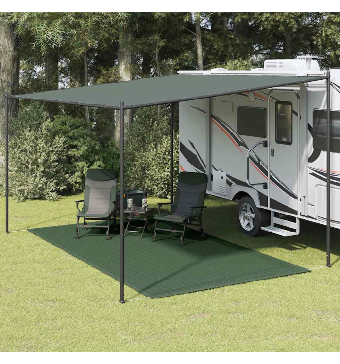 Tapis de tente 200x400 cm Vert foncé | Mobilier & Déco