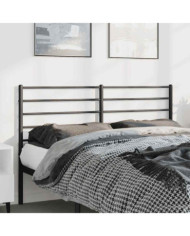 Tête de lit métal noir 150 cm | Mobilier & Déco