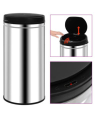 Poubelle à capteur automatique 70 L Acier inoxydable | Mobilier & Déco