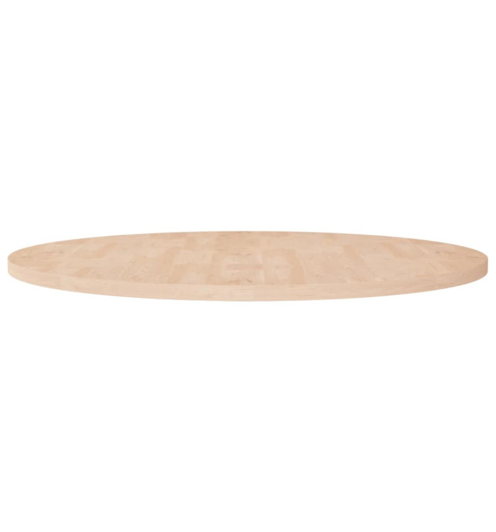 Dessus de table rond Ø90x2,5 cm Bois de chêne massif non traité | Mobilier & Déco