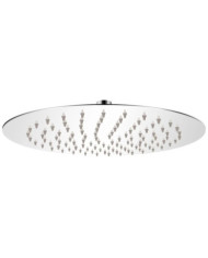 Tête de douche plongeante ronde en acier inoxydable 25 cm | Mobilier & Déco