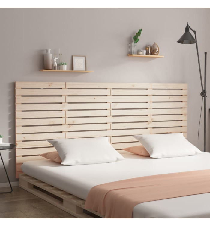 Tête de lit murale 166x3x91,5 cm Bois massif de pin | Mobilier & Déco