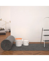 Bâche de protection contre peinture 50 m 280 g/m² Gris | Mobilier & Déco