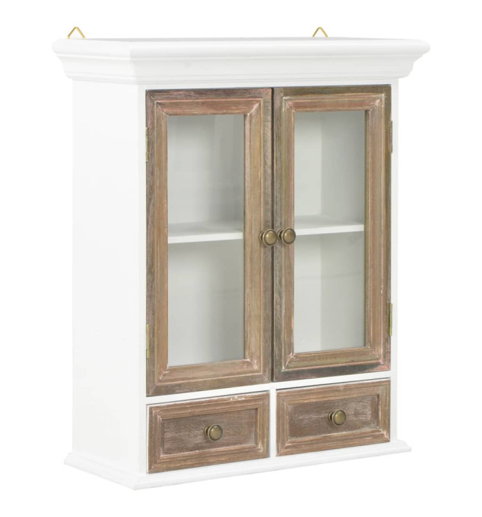 Armoire murale Blanc 49x22x59 cm Bois d'ingénierie | Mobilier & Déco