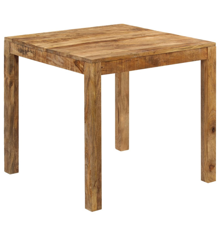 Table à manger Bois de manguier massif 82x80x76 cm | Mobilier & Déco
