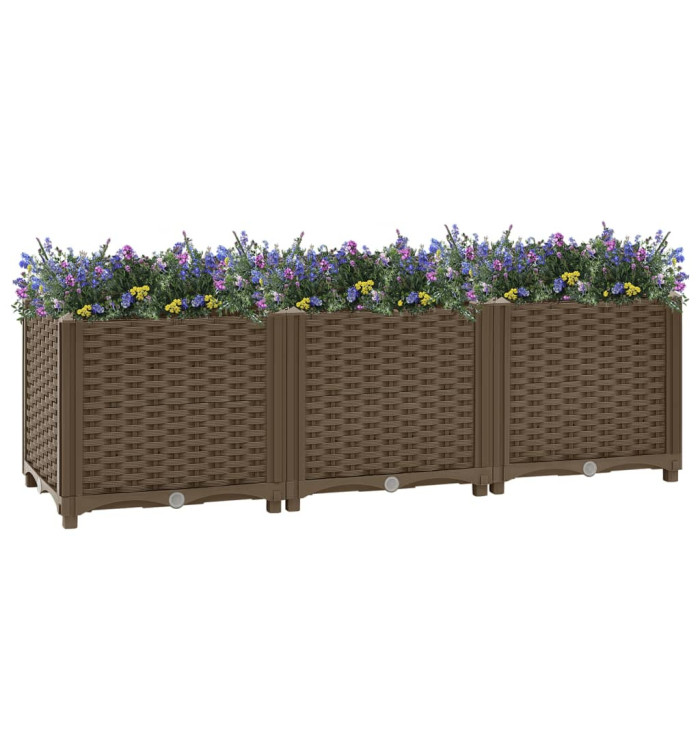 Lit surélevé 120x40x38 cm Polypropylène | Mobilier & Déco
