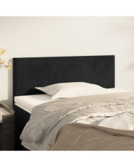 Tête de lit Noir 90x5x78/88 cm Velours | Mobilier & Déco