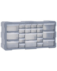Organisateur multi-tiroirs avec 22 tiroirs 49x16x25,5 cm | Mobilier & Déco