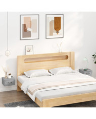 Tables de chevet murales 2 pcs Sonoma gris 35x35x20 cm | Mobilier & Déco