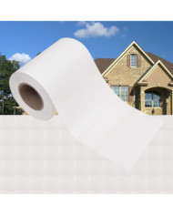 Écran d'intimité de jardin PVC 35x0,19 m Blanc | Mobilier & Déco