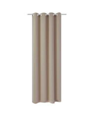 Rideau occultant avec œillets métalliques 270 x 245 cm Crème | Mobilier & Déco