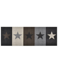 Tapis de sol de cuisine lavable Étoile 45x150 cm | Mobilier & Déco