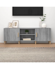 Meuble TV Sonoma gris 150x30x50 cm Bois d'ingénierie | Mobilier & Déco