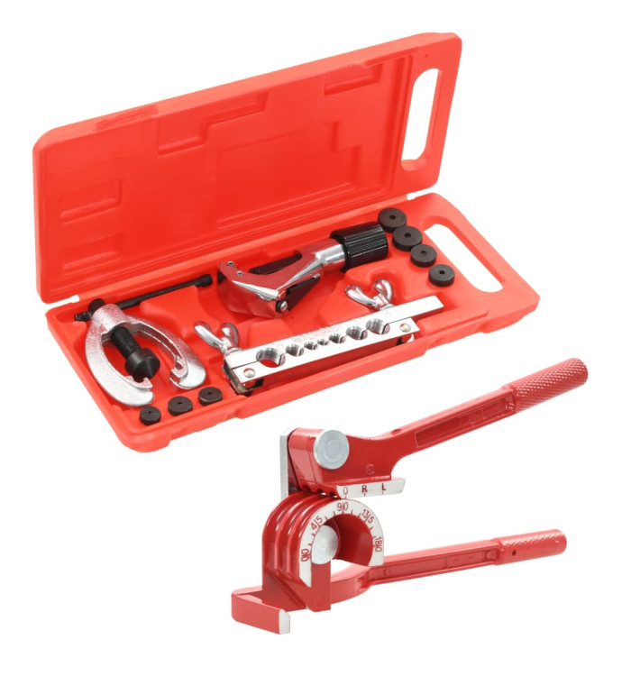 Boîte à outils avec une pince à cintrer | Mobilier & Déco