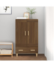 Buffet Chêne marron 70x31x115 cm Bois d'ingénierie | Mobilier & Déco