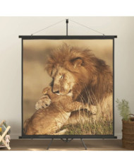 Écran de projection avec trépied 81" 1:1 | Mobilier & Déco