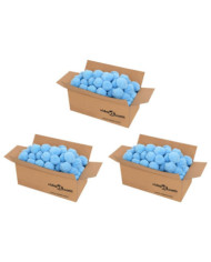 Boules anti-bactériennes filtrantes de piscine bleu 2100 g PE | Mobilier & Déco