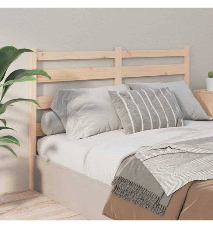 Tête de lit 126x4x100 cm Bois massif de pin | Mobilier & Déco