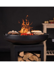 RedFire Gril à plancha d'extérieur Matanzas Acier Noir mat | Mobilier & Déco