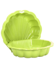 Bacs à sable 2 pcs Vert 77x87x21 cm Plastique | Mobilier & Déco