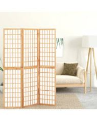 Cloison de séparation pliable 3 panneaux 120x170 cm | Mobilier & Déco